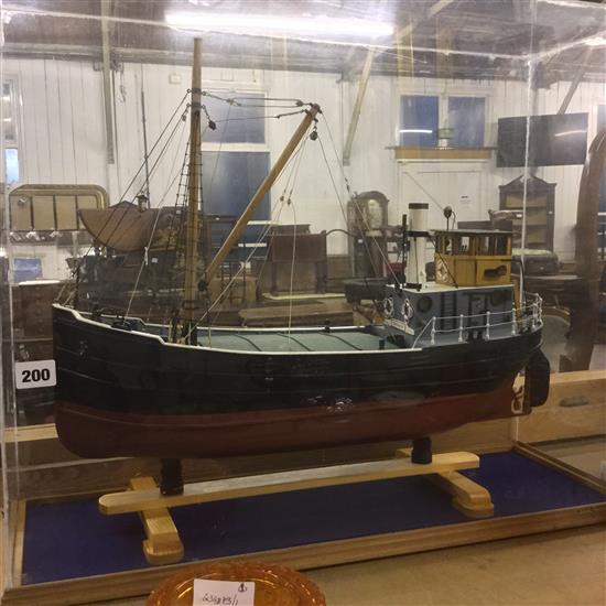 Model of a Clyde Puffer